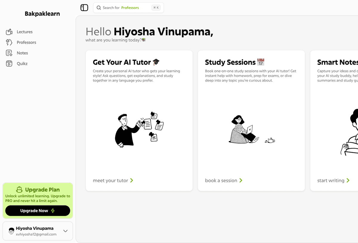 Bakpaklearn dashboard